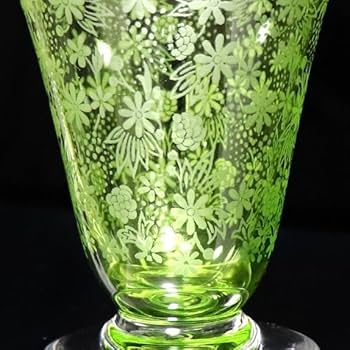 Amazon | オールドバカラ ジョルジュシュヴァリエ グリーングラス8.3cm